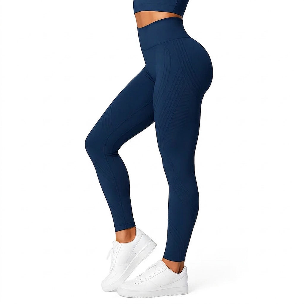 Curveo 3D-leggings blå